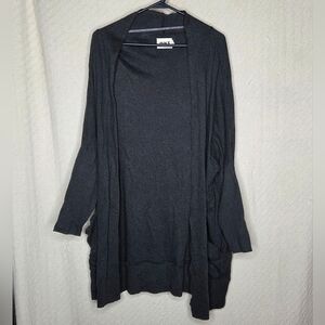 Pact Women's Dark Gray Cardigan